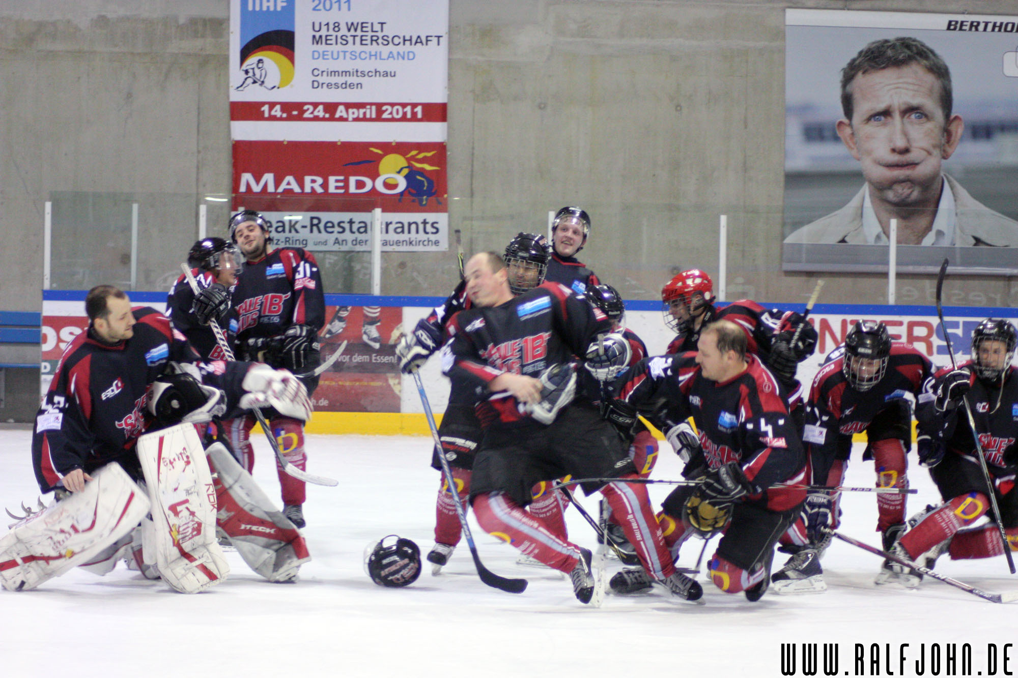 Devils kalt gestellt oder auch ihr seid so laut, wir hören hier Eishockey