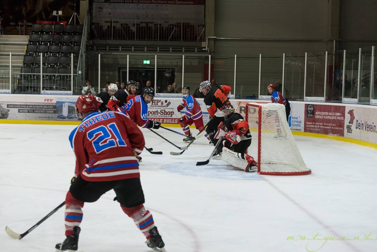 Saale Bulls 1b verlieren knapp gegen Erfurt 2