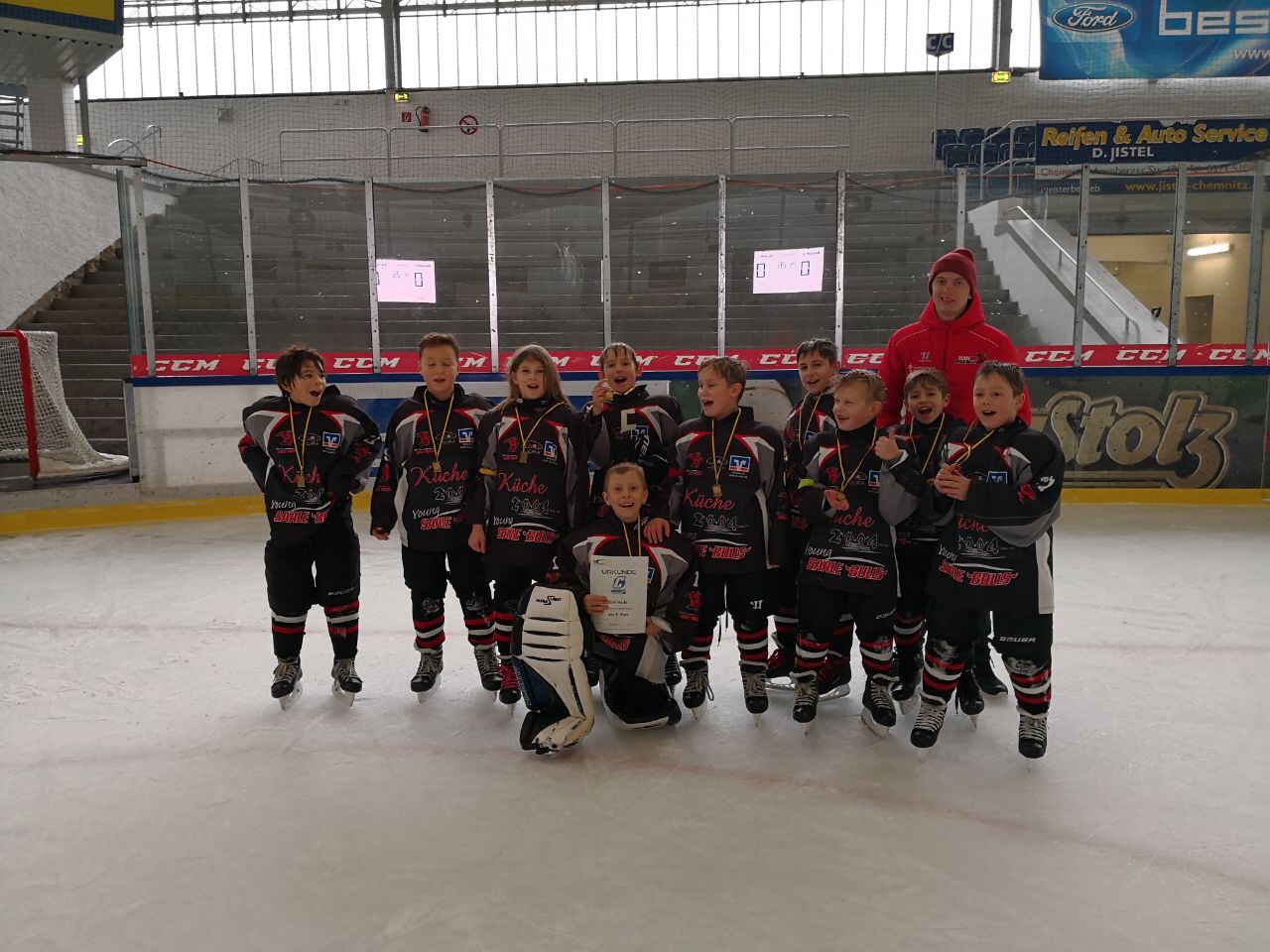 U10 überzeugte beim Neujahrsturnier in Chemnitz